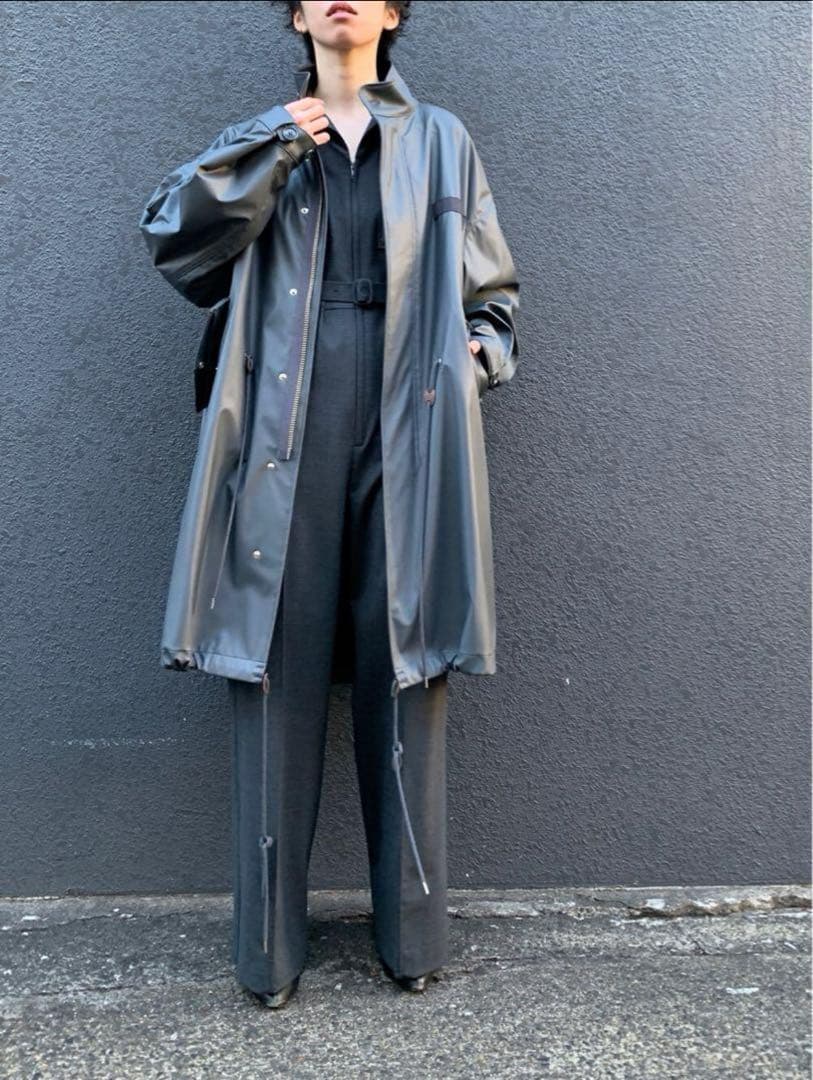 定価9万 GVGV エコレザー モッズコート コート G.V.G.V.