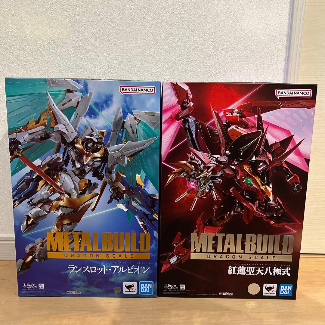 マ*ン様 メタルビルド 紅蓮聖天八極式 ランスロット アルビオン 2体セット