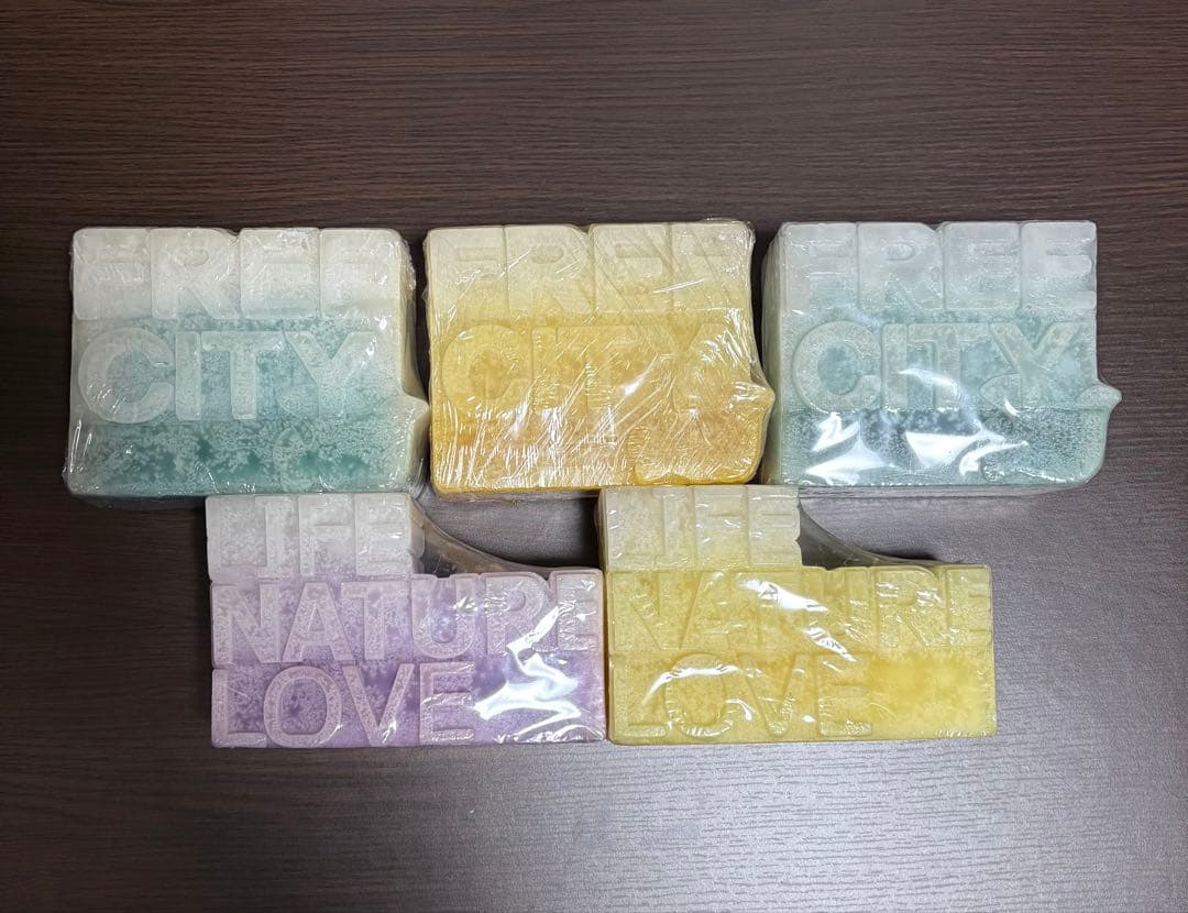 レア！新品未使用　FREE CITY キャンドル　５点