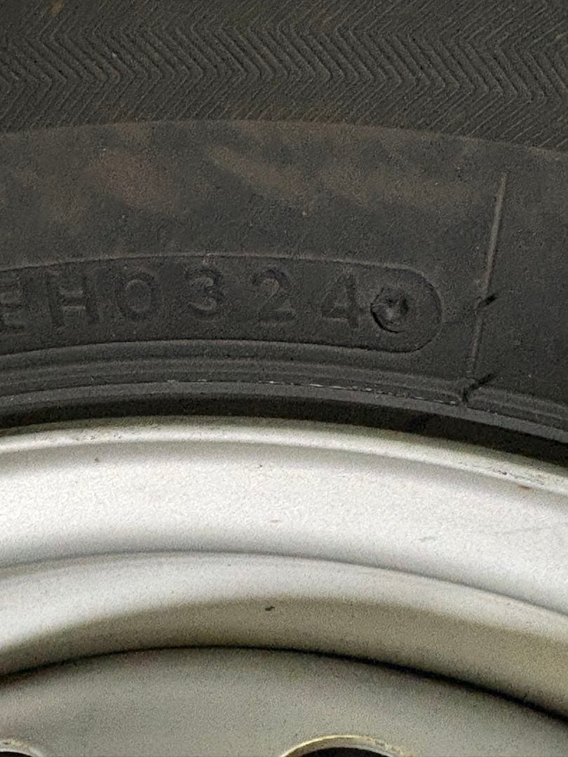 軽バン軽トラ アクティ K305 145/80R12 ２本送料込み⛰️