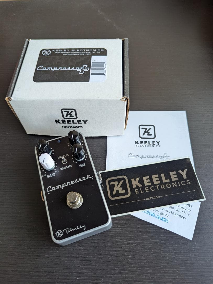 Keeley Compressor Plus　コンプレッサー