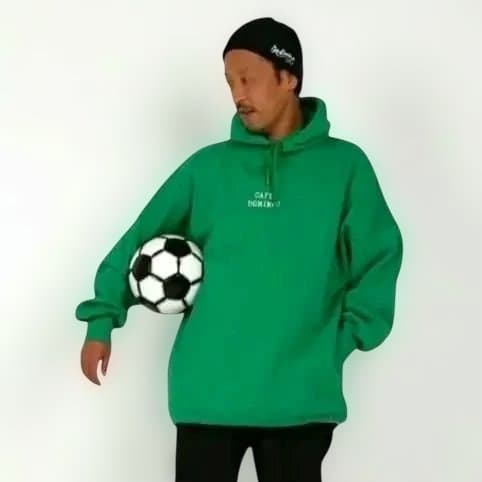 【新品未使用】ルースイソンブラ ドミンゴ パーカー L 緑 スウェット