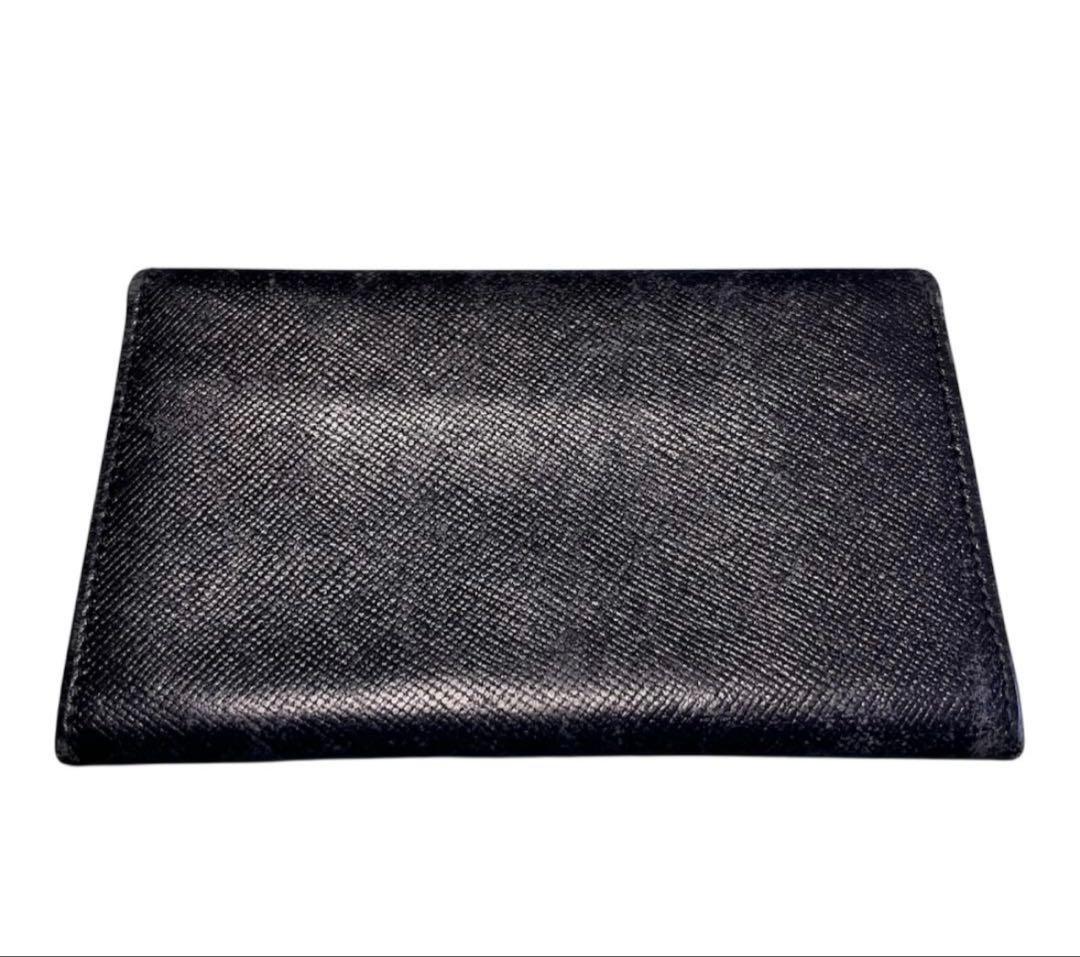 り*り様 PRADA プラダ サフィアーノ レザー カードケース 名刺入れ ブラ