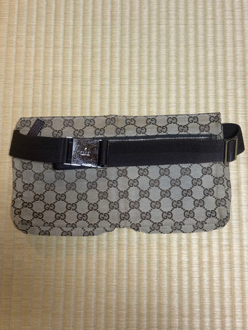 GUCCI GGパターン ウエストポーチ