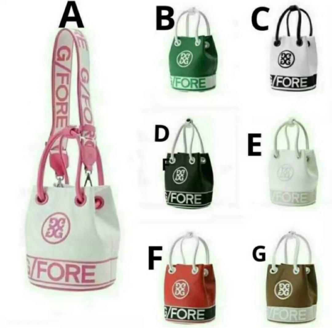 ジーフォア ゴルフバッグ ハンドバッグ ショルダーバッグ バケツ