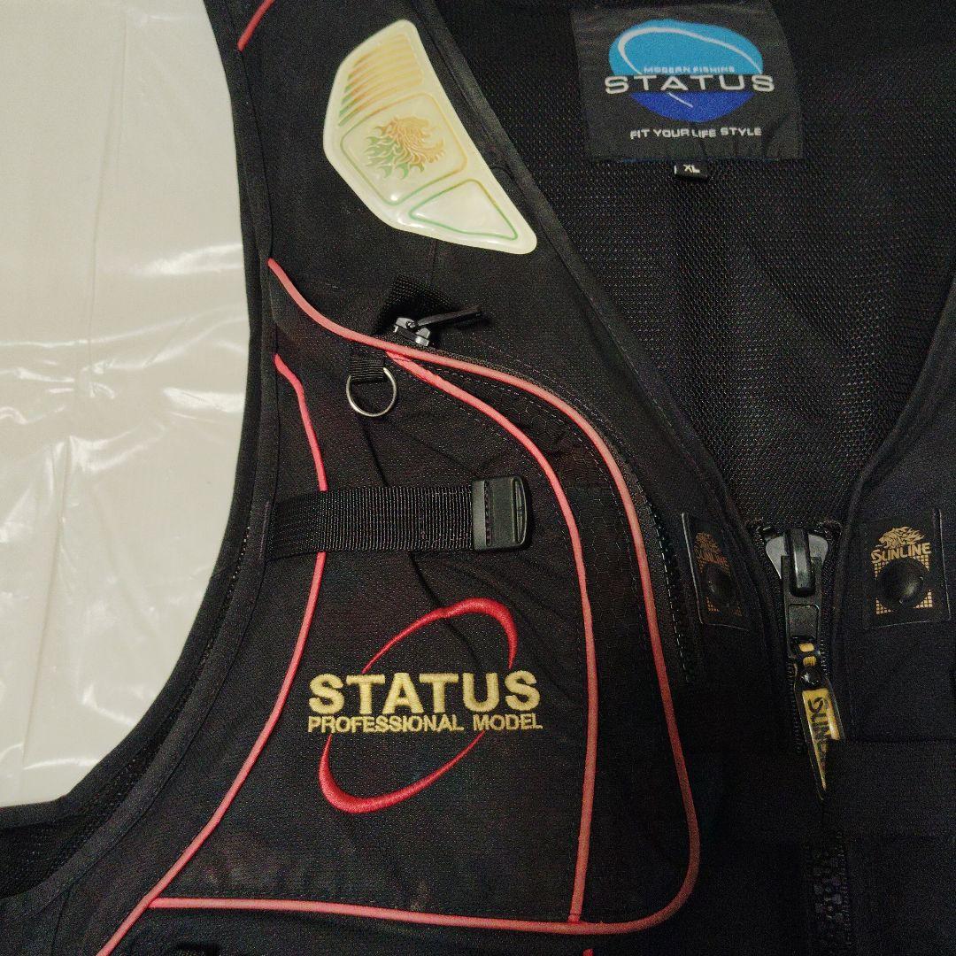 サンライン　STATUS プロフェッショナルモデル フローティングベスト　XL