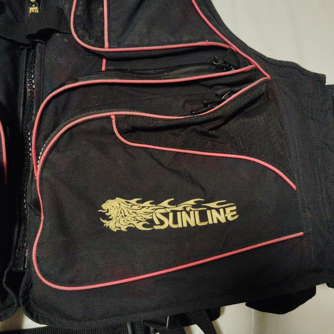 サンライン　STATUS プロフェッショナルモデル フローティングベスト　XL