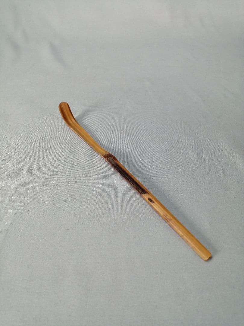 【茶道具】前大徳寺海蔵寺　方谷宗和箱書 茶杓『福寿』茶杓162