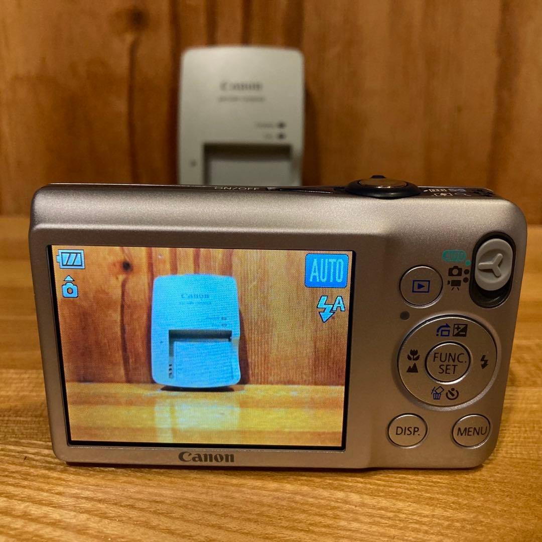 Canon IXY200F シルバー キヤノン イクシー デジカメ　付属品完備