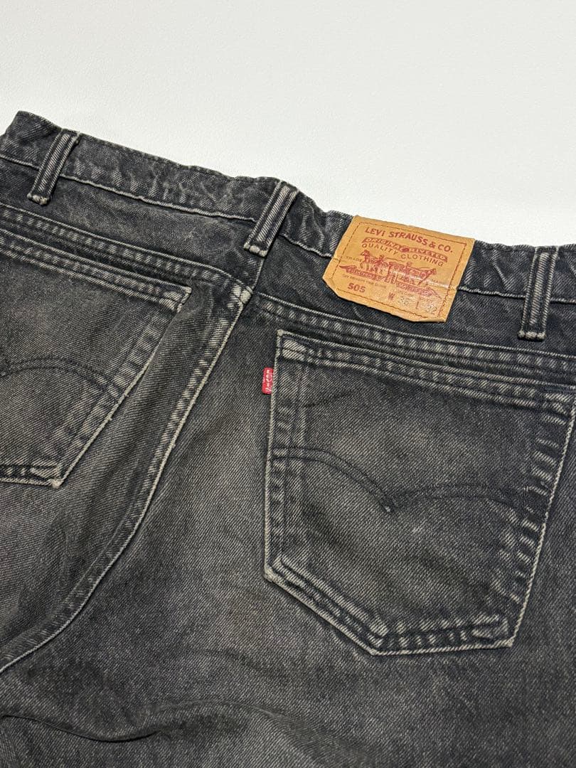 90s Levi's 505 Denim Pants BLACK W36×L32
