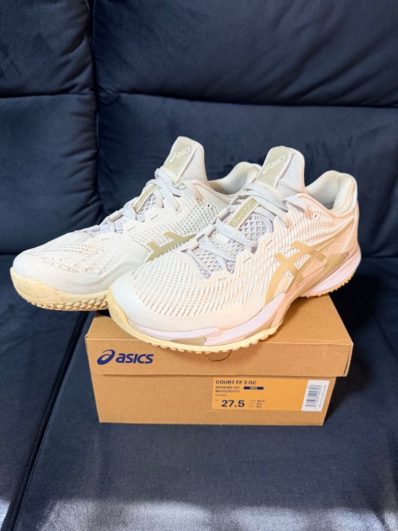 【極美品】一度のみ試履　asics court FF3 OC