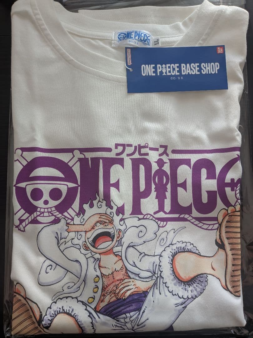 【匿名配送】ONE PIECE BASE SHOP オリジナルTシャツ 巾着付き