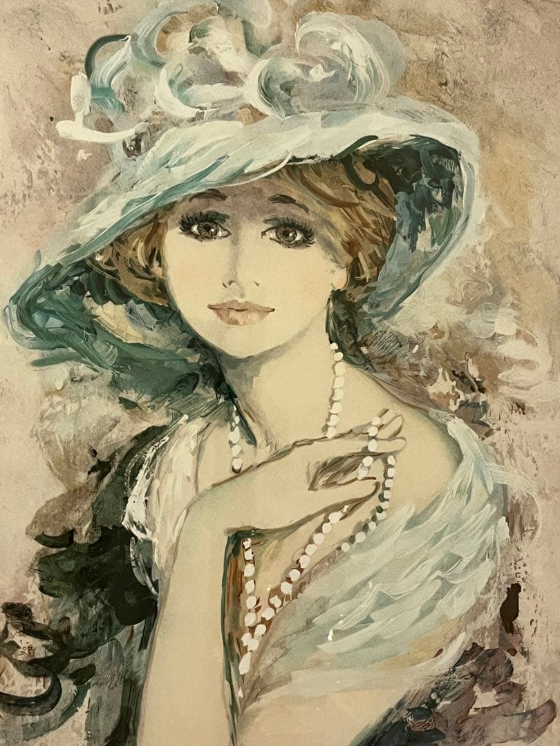 【真作保証】ベルナール　シャロワ リトグラフ