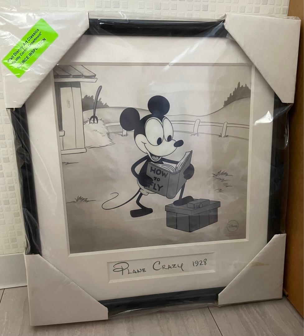 Plane Crazy パイロットミッキー　セル画　希少　未使用品