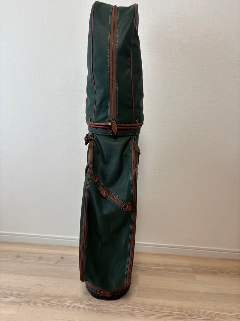 【◎美品•希少】HONMA グリーンキャディバッグ ゴルフバッグ