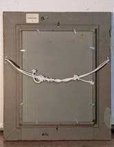 【真作】絵画　安宅乕雄　油彩4号　アイリス　春を告げる花瓶の彩り　Y20