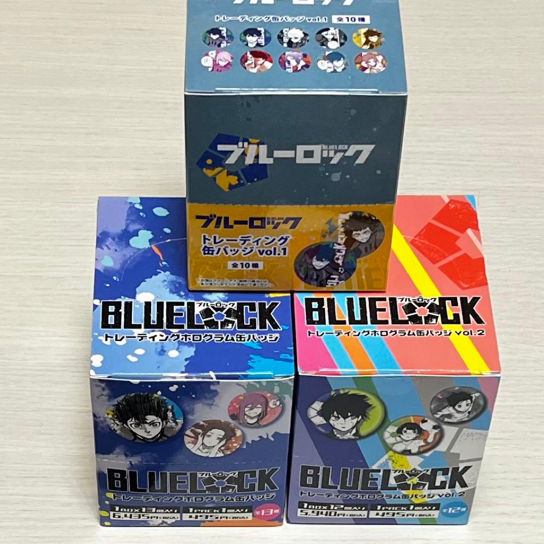 ブルーロック 缶バッジ 未開封BOX×3 マズル クラックス 中国再販