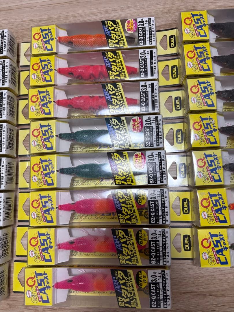 デュエル　イージーQキャスト　パタパタセット　新品　廃盤　easy-Q cast