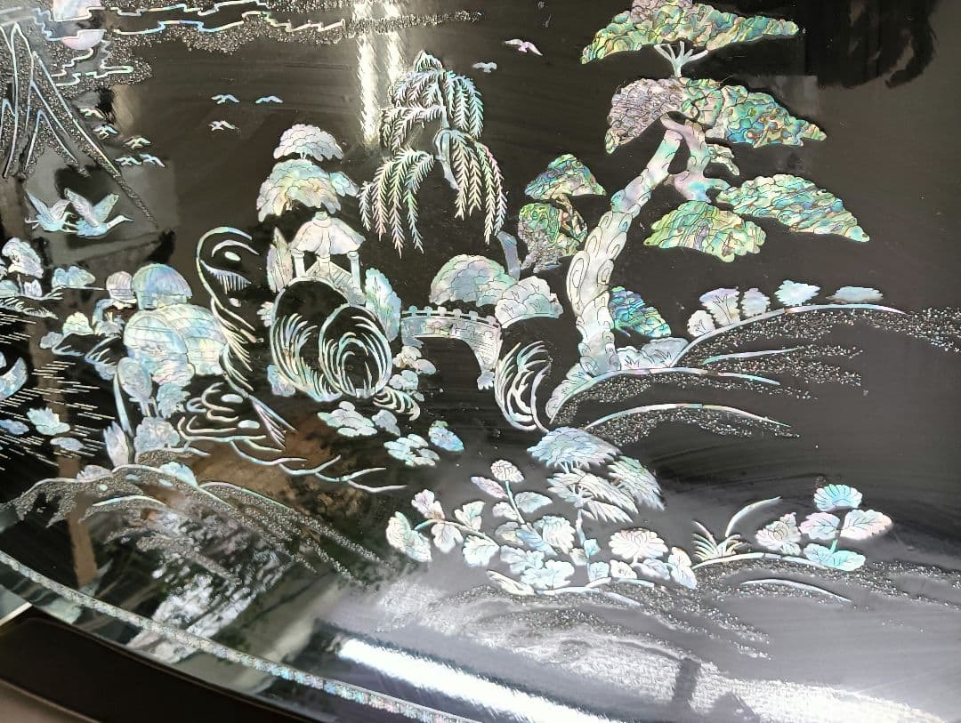 螺鈿細工 座卓 リビングテーブル ローテーブル　古民家　インテリア