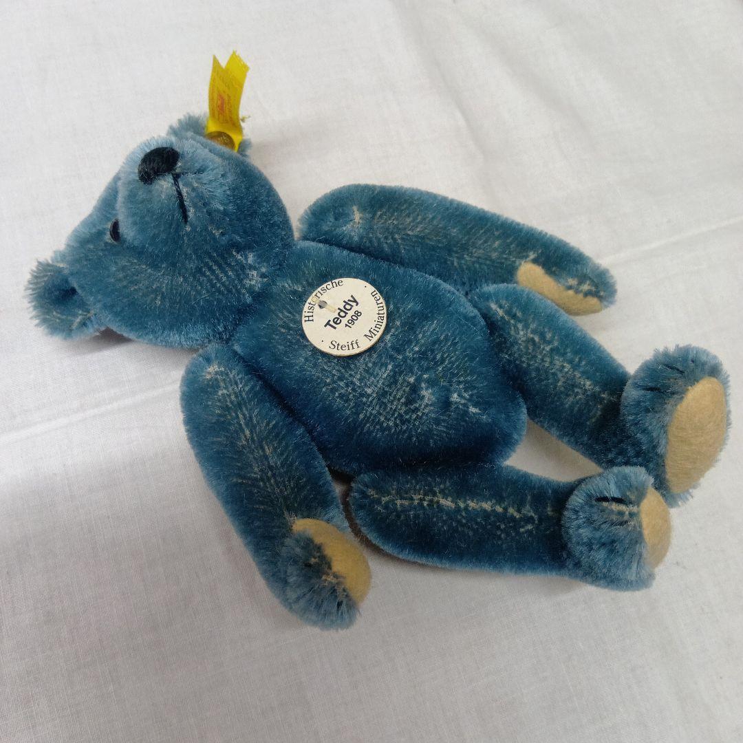 ♥Steiff シュタイフ　ヴィンテージベア　レッド・ブルー2体Set♥