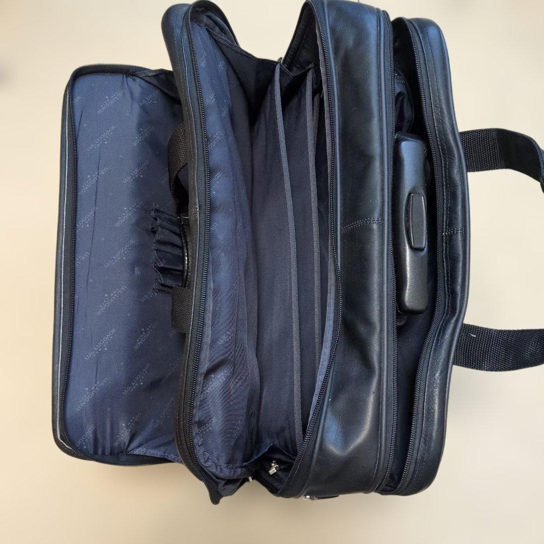 柔らかい高級本革3way自立キャリーオンバッグ　US LUGGAGE N.Y.