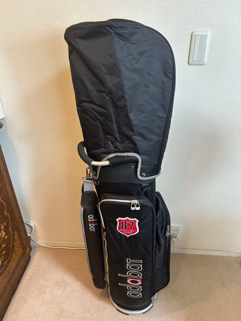 adabat キャディバッグ 黒