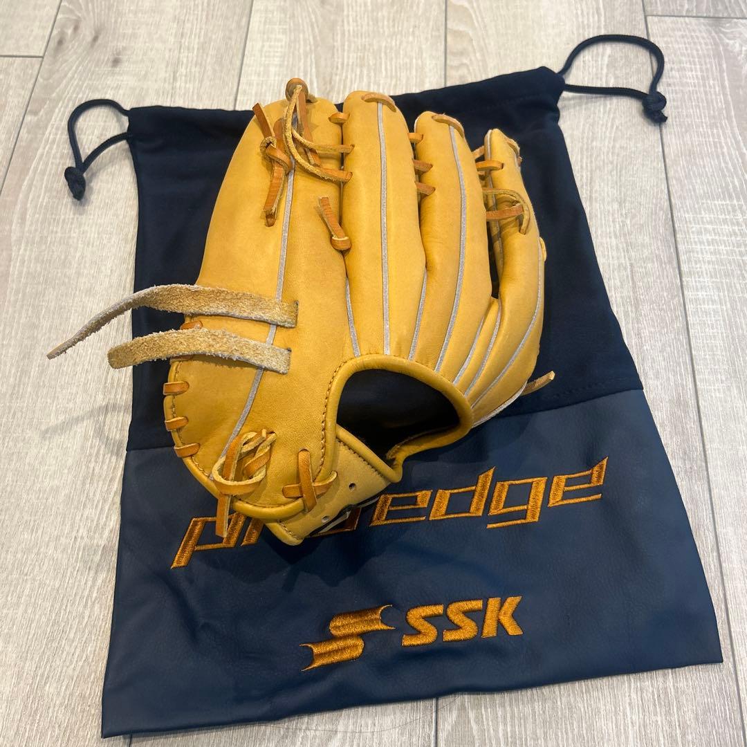 SSK pro edge 軟式グローブ 収納袋付き