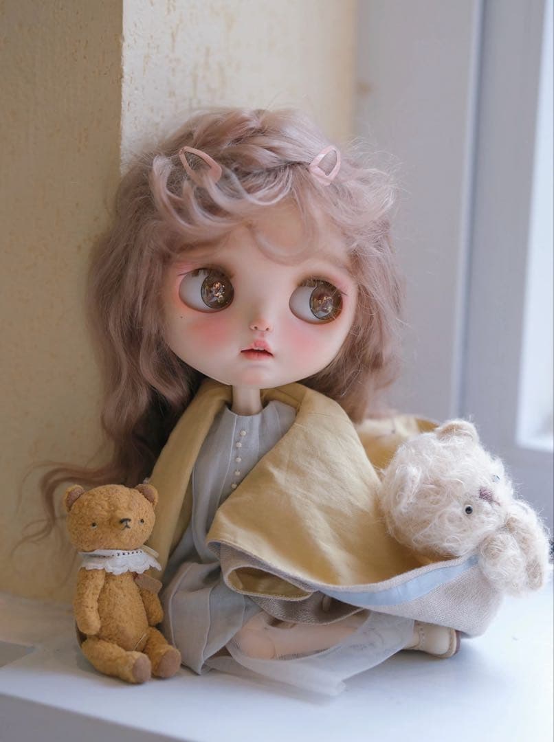 テディベア ミニチュア ハンドメイド 小さなぬいぐるみ 海外作家様