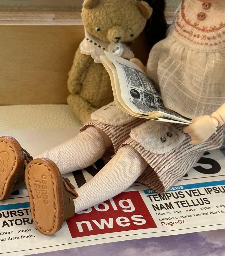 テディベア ミニチュア ハンドメイド 小さなぬいぐるみ 海外作家様