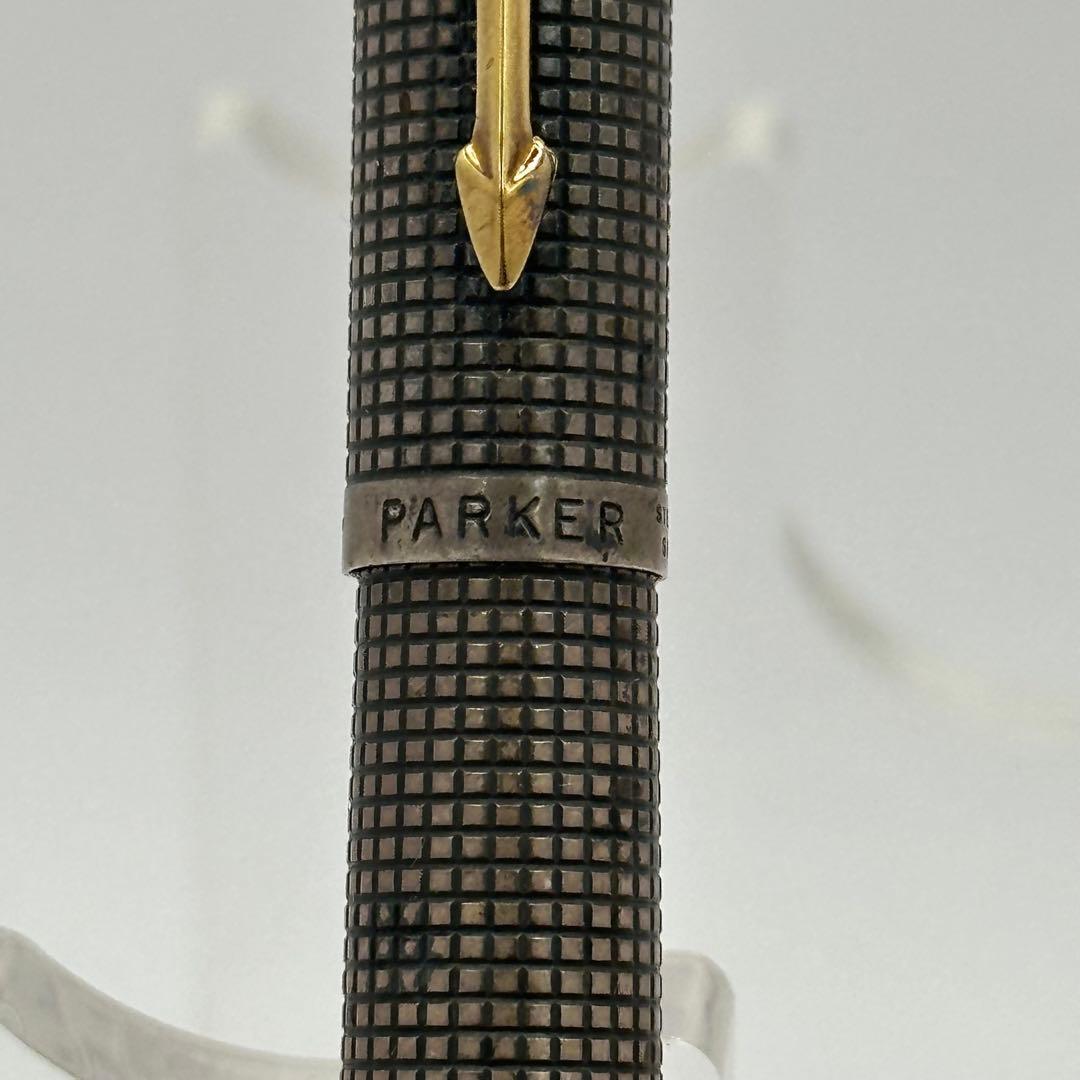 PARKER パーカー 万年筆 スターリングシルバー 14k 1418