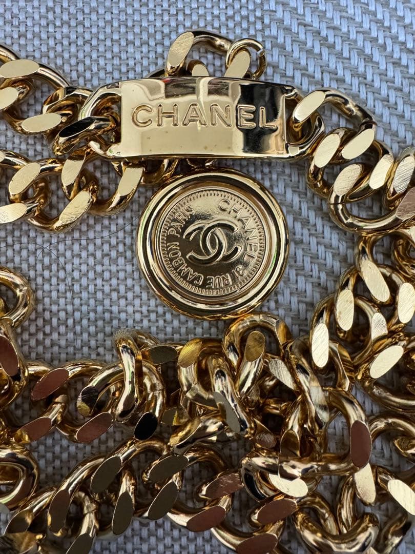 CHANEL ゴールドチェーンベルト