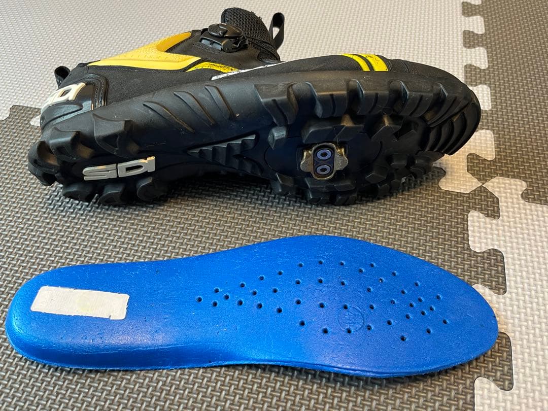 SIDI ビンディングシューズ　自転車用シューズ ブラック/イエロー