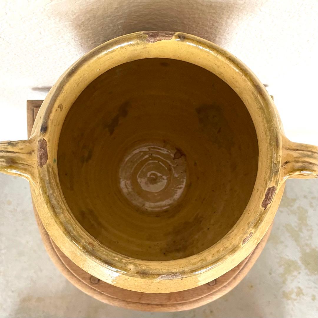 フランス 南仏 プロヴァンス アンティーク コンフィポット ポット