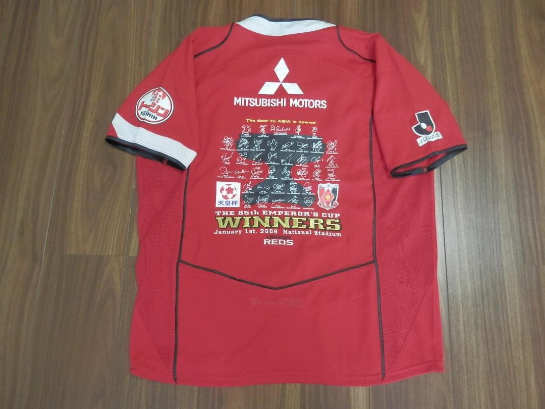 【NEW】【XL】【天皇杯優勝記念】【Jリーグパッチ付】浦和レッズ(2005)