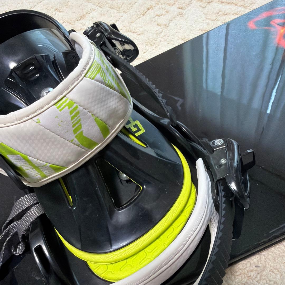 キスマーク　スノーボード　150cm ビンディング　IGNIO セット