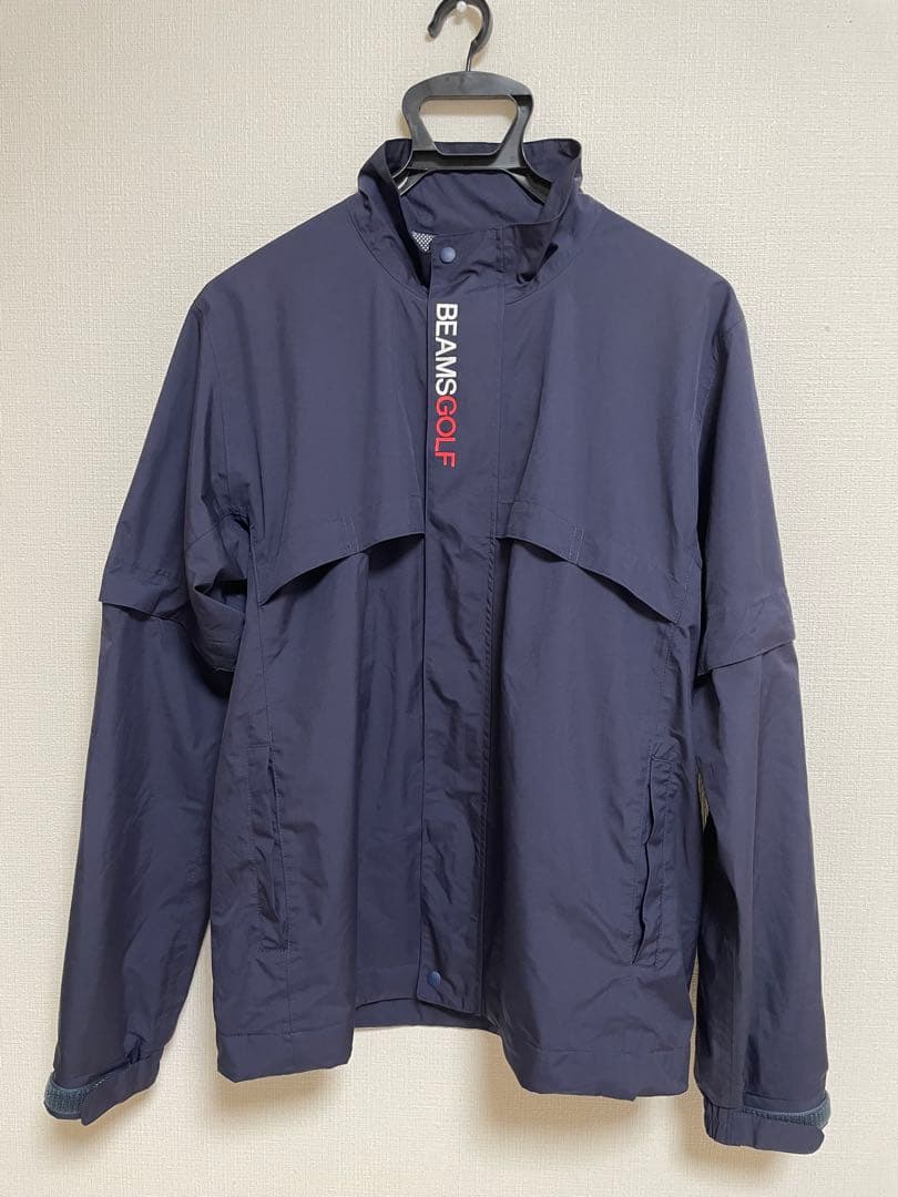 BEAMS GOLF PURPLE LABEL コンバーチブル レインブルゾン