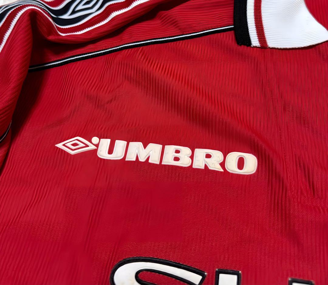 アンブロ　マンチェスターユナイテッド ９８／９９　ユニフォーム　ゲームシャツ