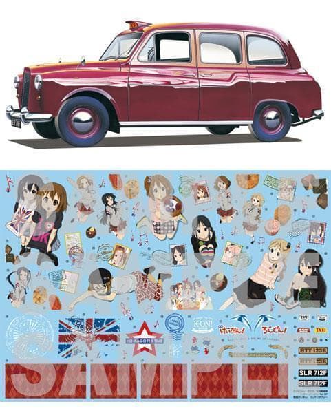 1/24 アオシマ インプレッサ ホンダバン タクシー ニャル子 けいおん 痛車