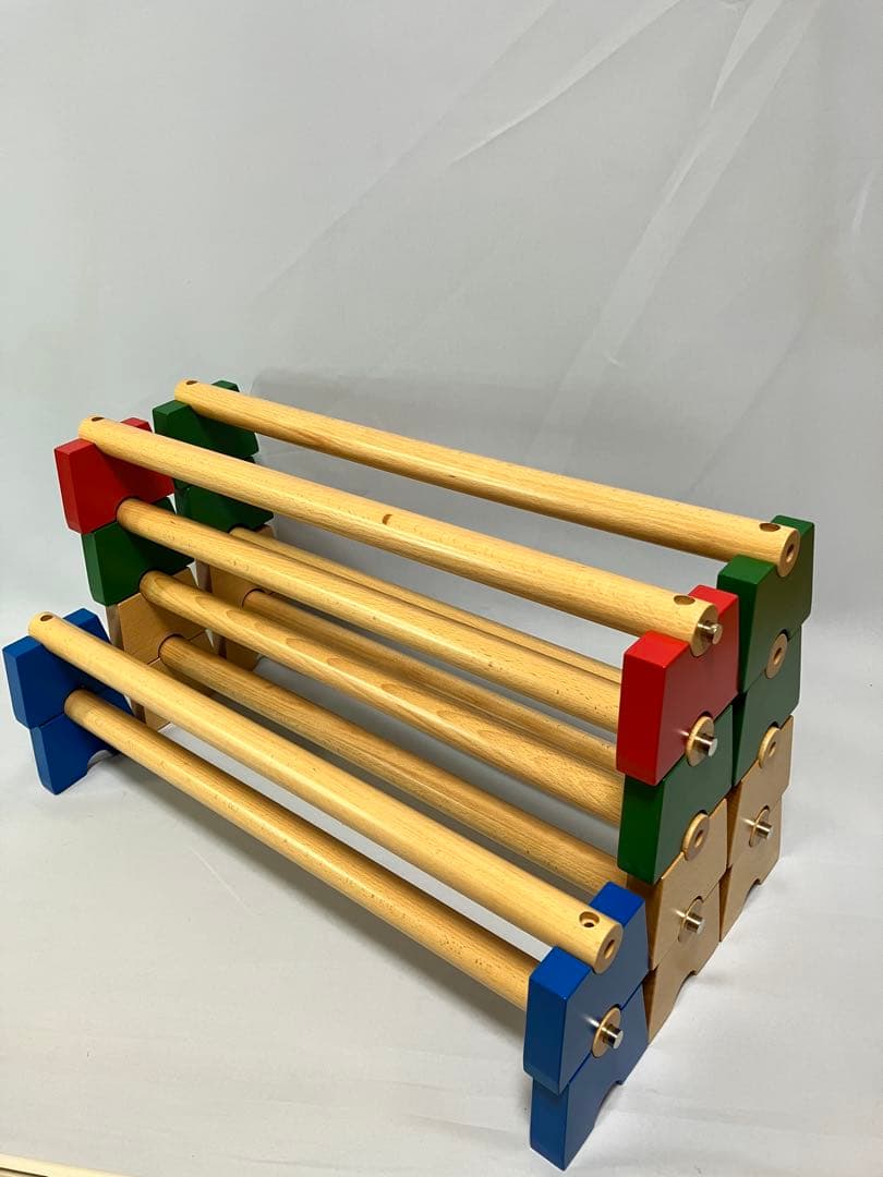 ≪美品≫カラー運動棒(10本組) マスセット株式会社 71355