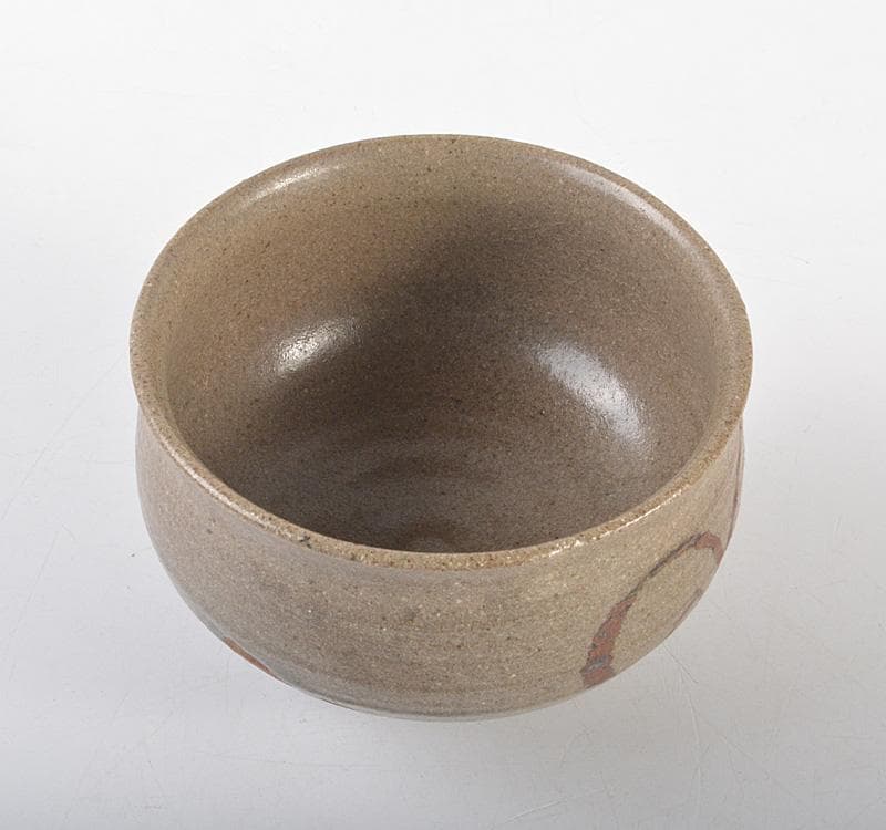 茶道具　唐津焼　絵唐津　茶碗　時代箱　V　R5259