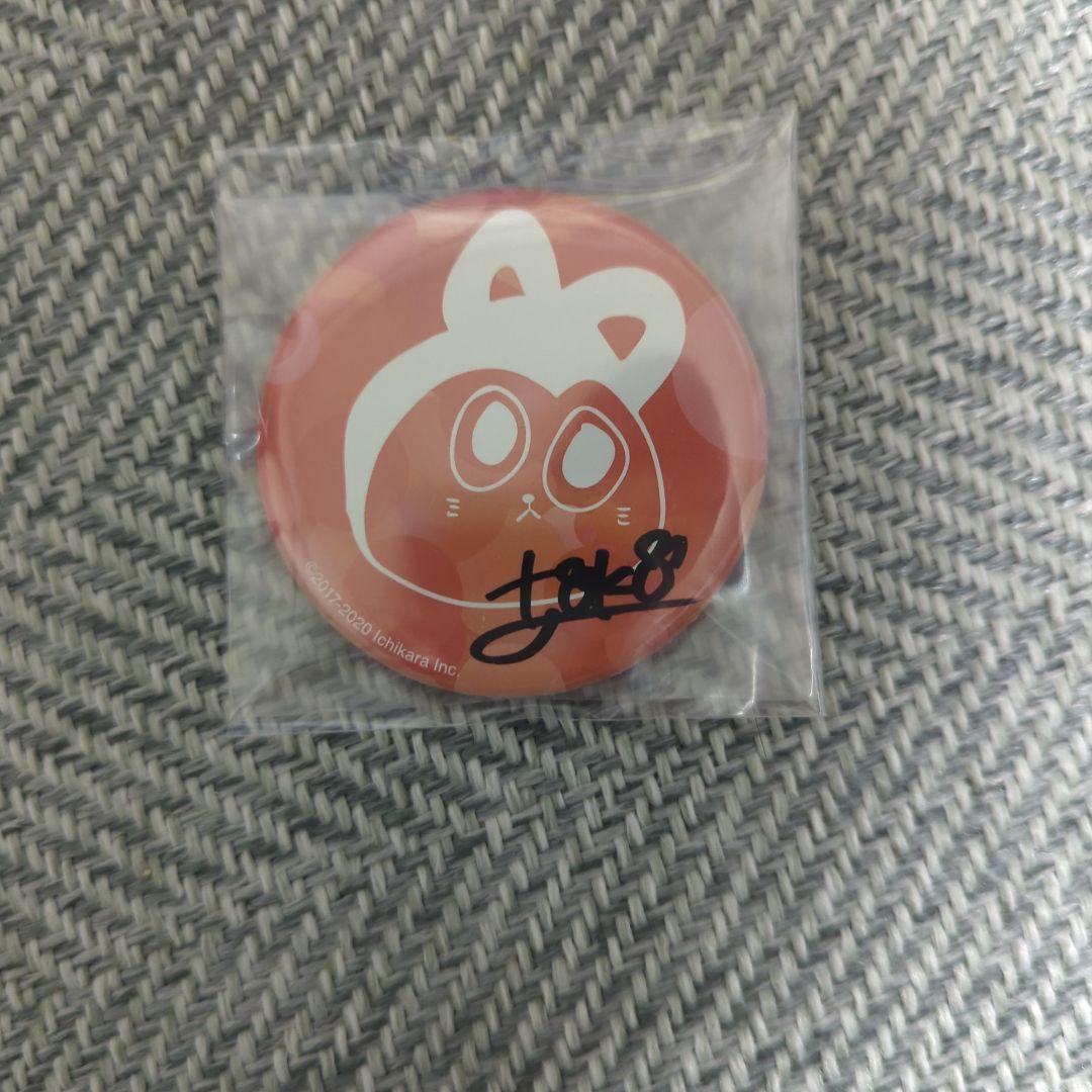 戌亥とこ　直筆サイン　缶バッジ　にじさんじ