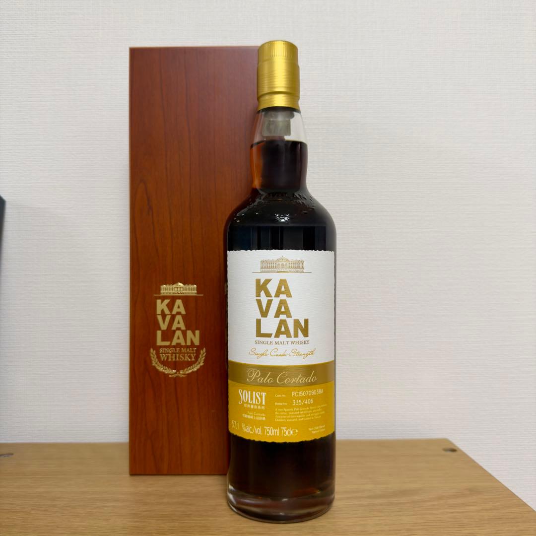 【レア】 KAVALAN ソリスト パロ コルタド 750ml