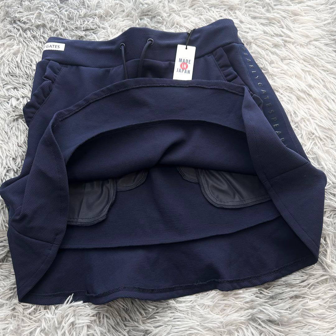 新品　パーリーゲイツ　セットアップ　パーカー　フーディ　フレアスカート　サイズ0