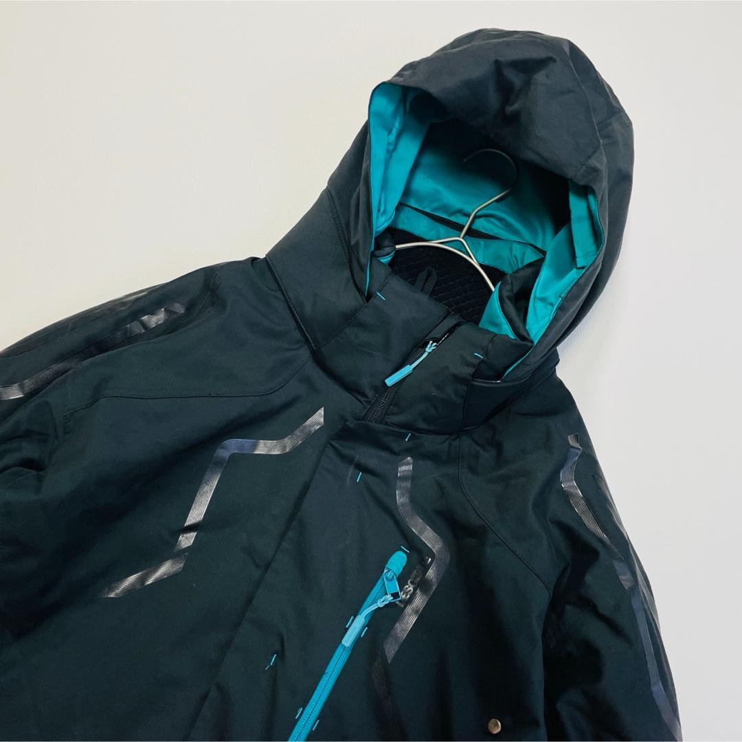 6653 デサント　スキーウェア　ジャケット　S.I.O　中綿入り 大きいサイズ