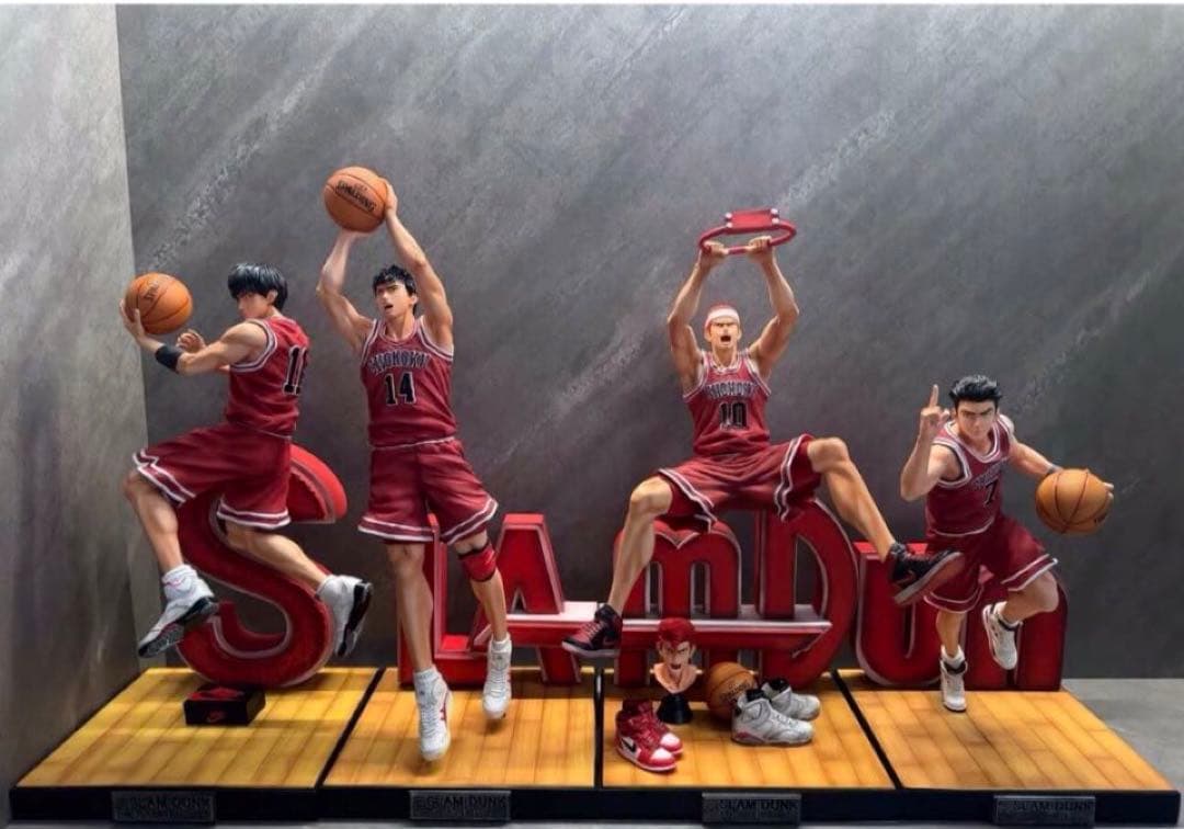 SLAM DUNK スラムダンク フィギュア ガレージキット5体