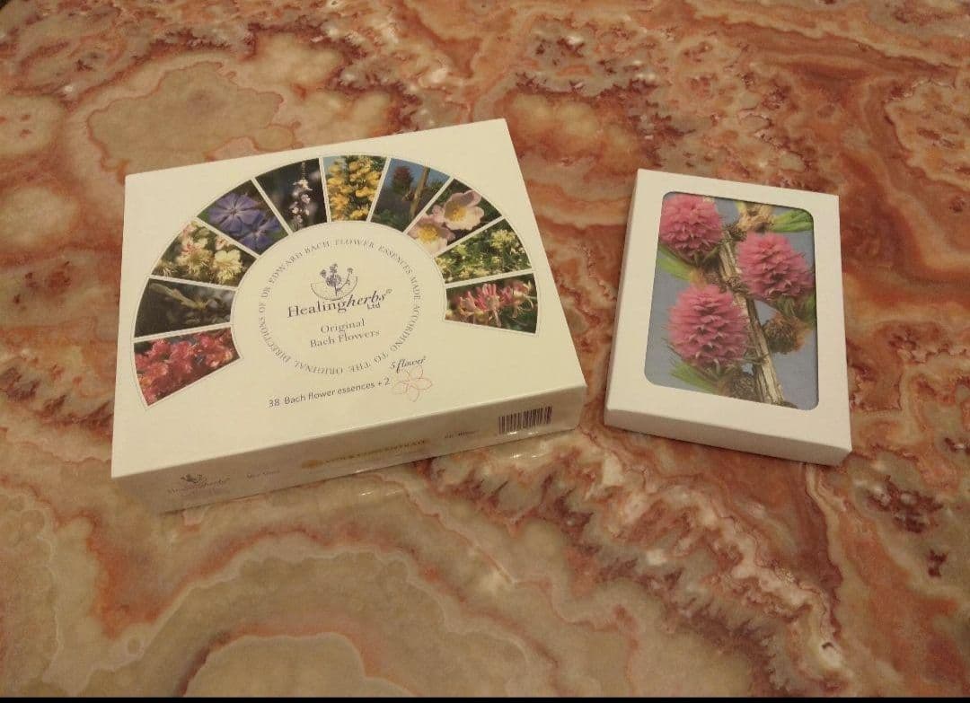 ㉓おまけ付ヒーリングハーブス社フラワーエッセンス40本フルセットとフラワーカード
