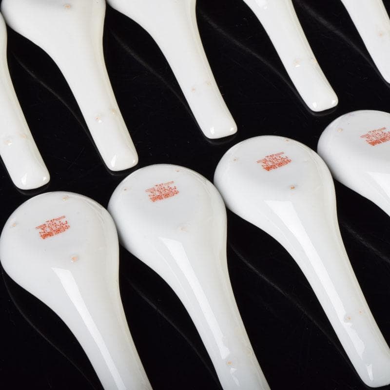 中国　景徳鎮　龍花文　レンゲ　24点まとめて　C　8592