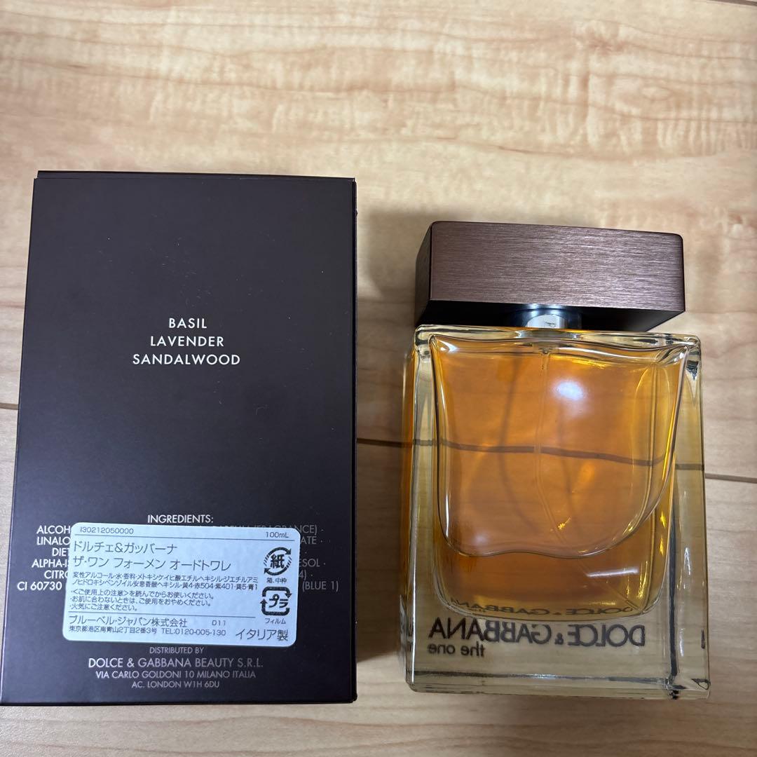 ドルチェ&ガッバーナ　ザワン　ザ　ワン　フォーメン　オードトワレ　100ml