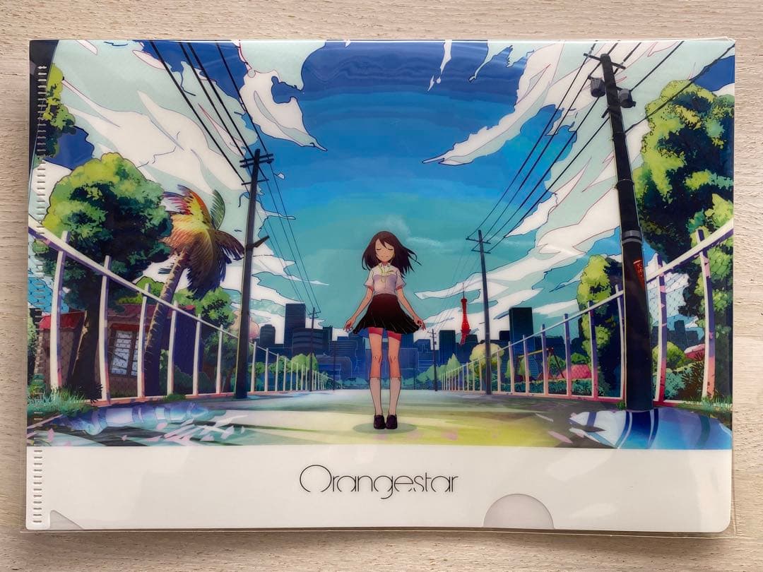 Orangestar 蜜柑星P イヤホンと蝉時雨 クリアファイル