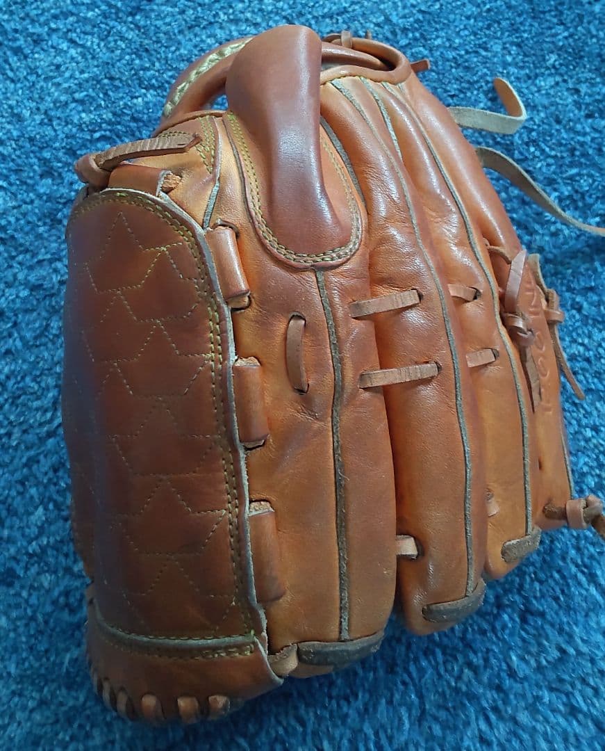 yabai ヤバイ 硬式グローブ 投手 オレンジ 即戦力 ピッチャー